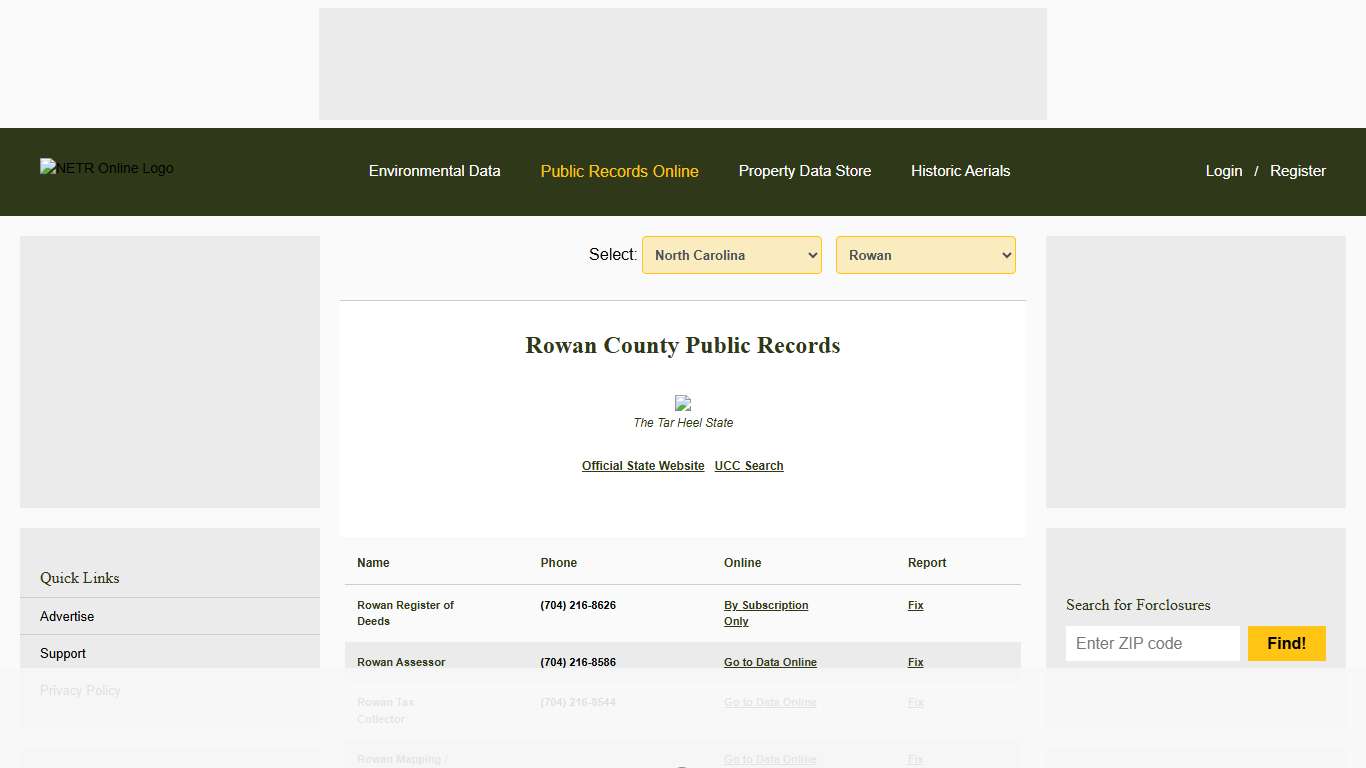 NETR Online • Rowan • Rowan Public Records, Search Rowan Records, Rowan Property Tax, North Carolina Property Search, North Carolina Assessor