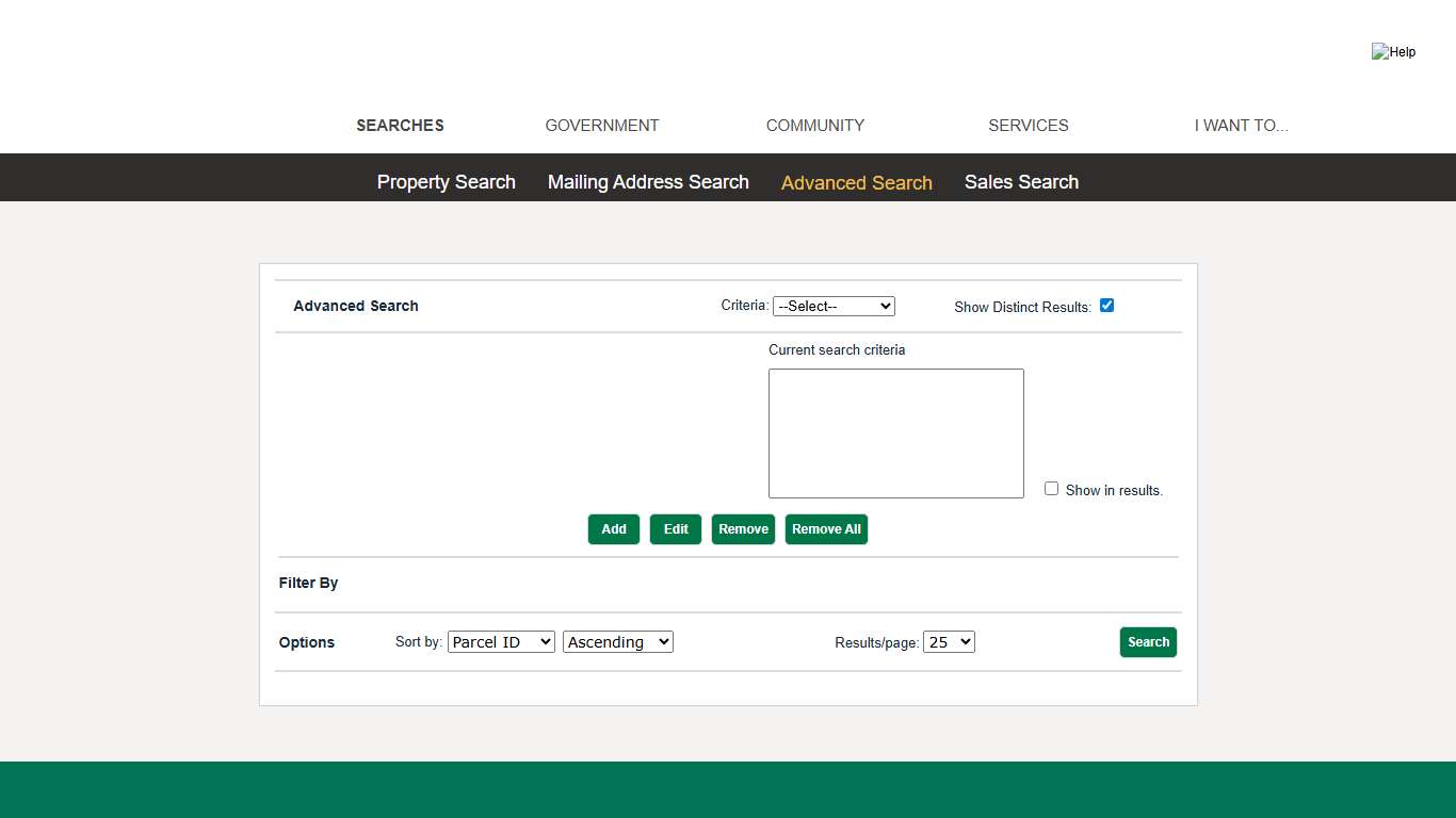 Rowan County - Advanced Search Search